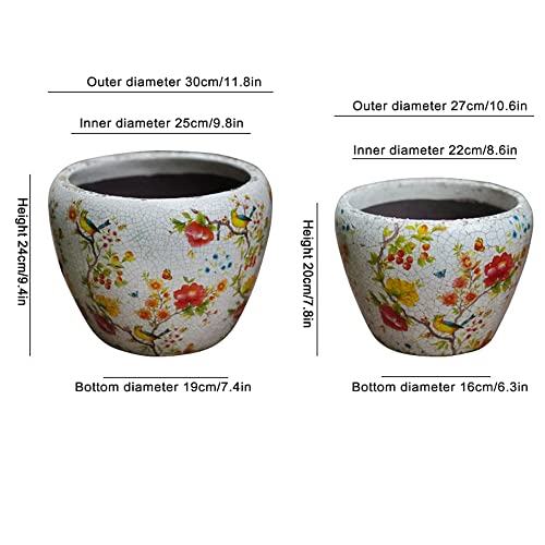 Céramique en casquette pot de fleur contre stagnation eau