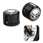 GUAIMI-Front-Axle-Nut-Covers-Caps-Compatible-with-Herley-Softail-Sportster-Dyna-Touring-Road-King-Electra-Street-Glide-2008-2021-Skeleton-Skull
