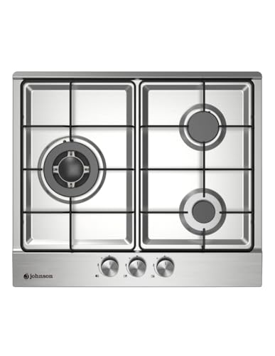 Table de cuisson à gaz 60 cm 3 feux pour grands récipients