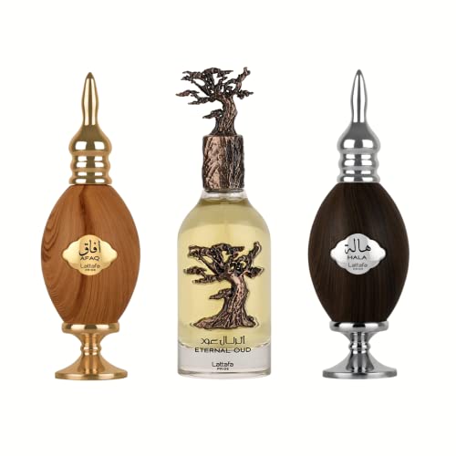 Lattafa Perfumes Afaq, Hala, and Eternal Oud Collection #TOP21