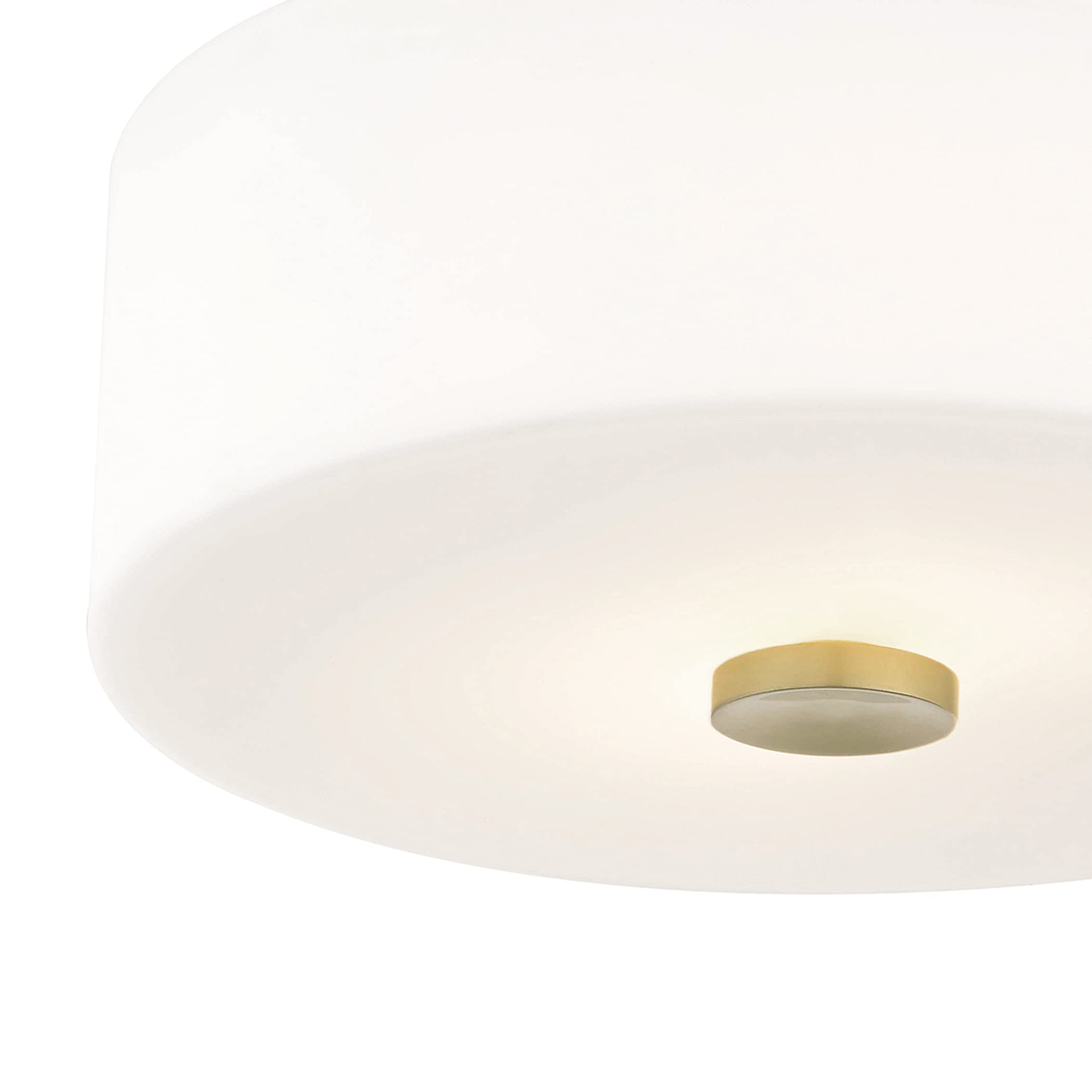 Mitzi H146502-AGB Sophie - 2 Light Flush Mount 4.5 inches Tall and