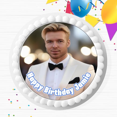 Your OWN Photo Image With Personalised Message 7.5 INCH Pre-