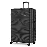 Nine West Ella 32 Inch Expandable Luggage for Extended Trips & Cruises, Large Hardshell Suitcase with 360° Spinner Wheels, Lightweight Rolling Travel Case