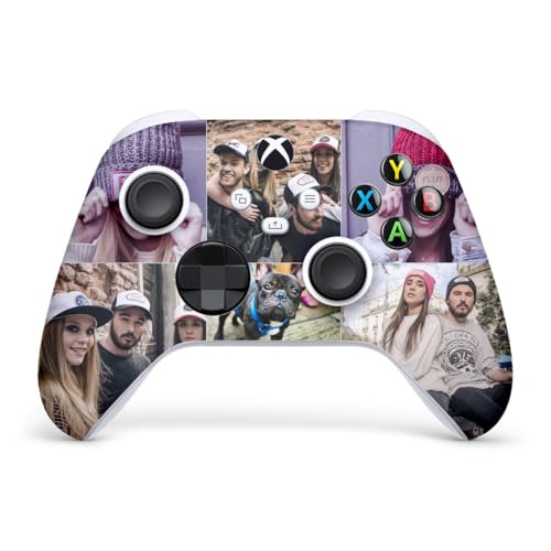 Custom Photo Collage Xbox Series X & S Controller Skin, Personalised Gaming Accessory