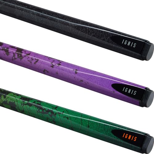 Queue de billard en carbone POWERGLIDE Ignis 57'' finition gloss 19 oz