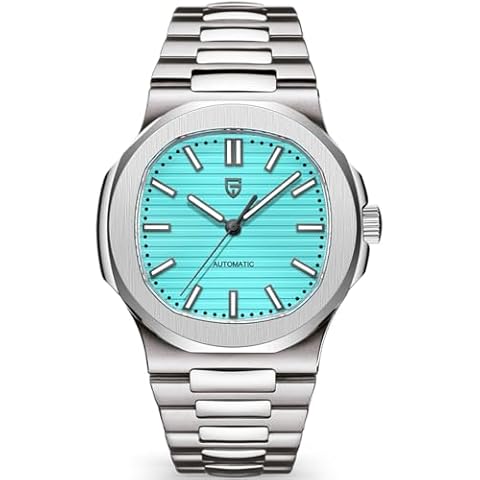 LACZ DENTON Pagani Design PD1728 Mens Automatic Watches Full Stainless Steel Waterproof 100M Watches for Men Men Mechanical Wristwatches Cover