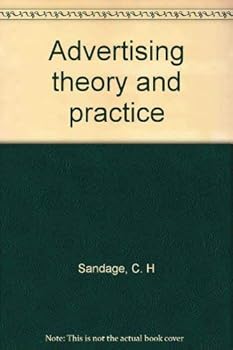 Hardcover Advertising theory and practice Book