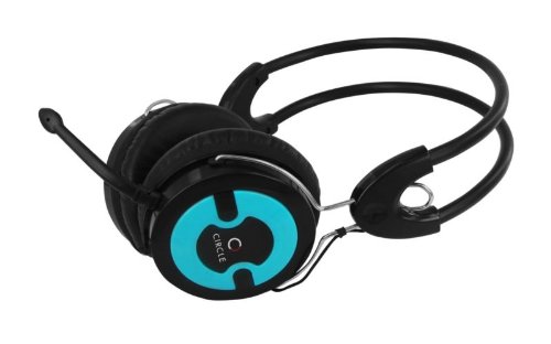 Image of Circle Concerto Live 202 Multimedia Headphones with Mic (Orange)