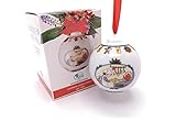 Hutschenreuther Weihnachtskugel 1996, Anhänger, Baumanhänger, Baumkugel, Baumschmuck, Weihnachten, Porzellankugel