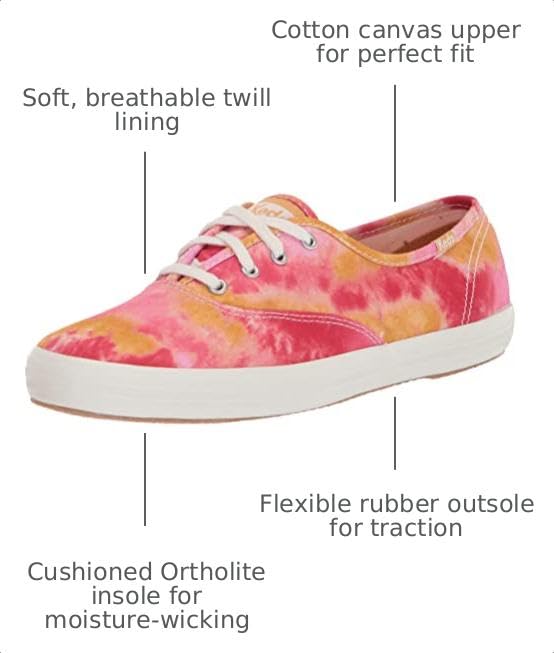 Image of Keds Women's Champion Seasonal Lace-Up Fashion Sneaker