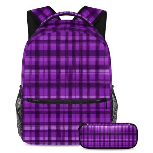Sac à dos avec trousse à crayons ergonomique contre le désordre des affaires
