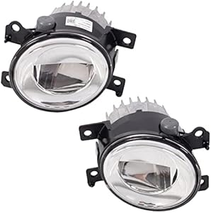 1A Auto Fog Light Set Compatible with 2014-2017 INFINITI Q50 17-18 Q60 QX50 QX60 15-17 QX80