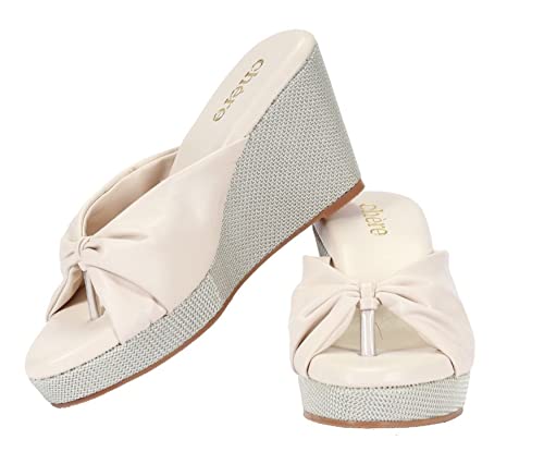 Image of CHERE fashion Sandal For Women' With Classic Knot Strap |Casual Wedges| Comfortable Sandals for Casual, Party and Formal Occasions