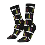 Design ludique : Ces chaussettes arborent des couleurs vives pour un look original. Faites sensation au quotidien avec ces chaussettes colorées aux imprimés éclatants !