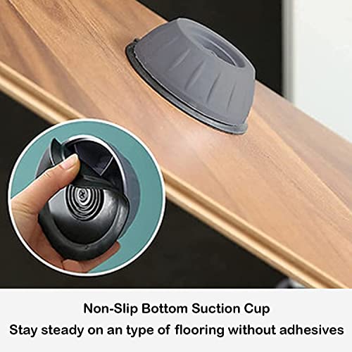 Image of LEOPAX Anti Vibration Washing Machine Shock and Noise Cancelling Washer Dryer Anti Slip Rubber Support Pads for All Machines - 4 Pads