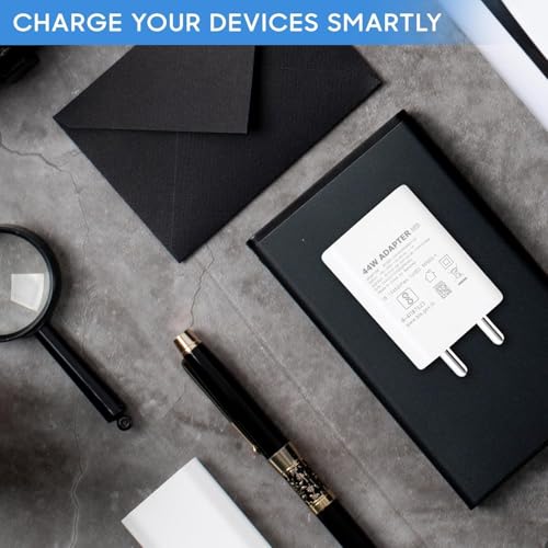 Image of Original Compatible with 44W Rapid Charge Wall Adapter | Vi vo Y16 Y100A V21E Y53s Y55 V23 5G Y27s Y28 V21 V20 | USB Type A to C Fast Charging Adapter with Data Cable