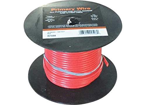 Deka East Penn 02508 10 Gauge 100' Red Spool