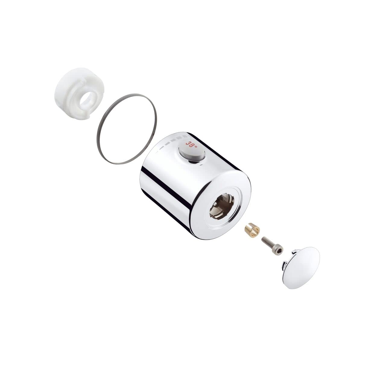 Hansgrohe Ecostat 1001 96217 Chrome Thermostat Rotating Ring