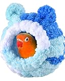 KATUMO Conure Nest, Bird Breeding Nest Parrotlet Snuggle Hut Lovebird House Bed for Conure Lovebird Canary Finch Coneshape Birds Hamster Small Pets