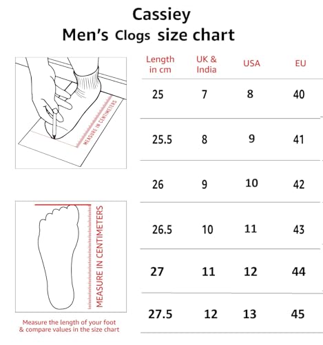 Image of CASSIEY Men's Fashionable Comfortable LitRide Clogs Sandal