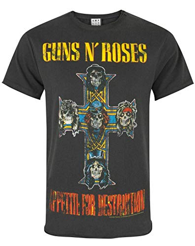 Amplified Guns N Roses Appetite for Destruction Men's Band Tee T-Shirt