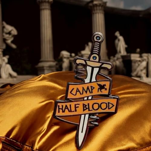 Percy Jackson Riptide Sword Sea of Monsters Camp Half Blood Olympian Demigod Pin Brooch4