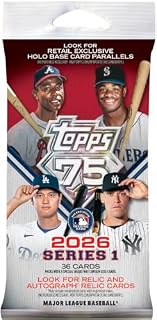 Topps 2026 Topps Series 1 MLB Baseball Fat Pack