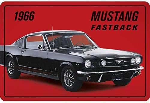 – Froy Ford Mustang Fastback Wall Tin Sign Retro Iron Poster Painting Plaque Metal Sheet Vintage Personalized Art Creativity Decoration Crafts For Cafe Bar Garage Home
