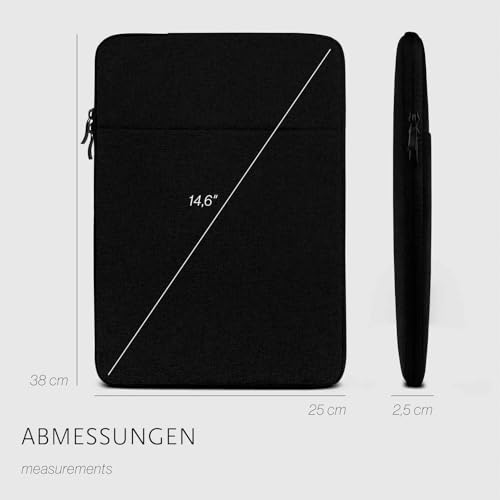 moex Etui na tablet do Samsung Galaxy Tab S11 Ultra, kieszeń z zamkiem błyskawicznym i kieszenią na akcesoria, nylon materiał, miękka wyściółka, etui ochronne, minimalistyczne etui na deskę