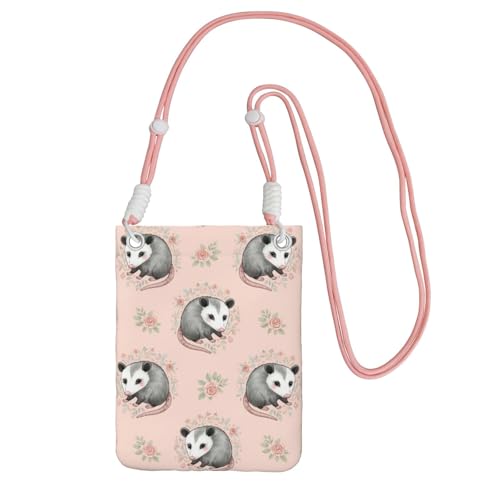 Minimalist Phone Crossbody Bag, Ultra Light Shoulder Purse for Essentials Only