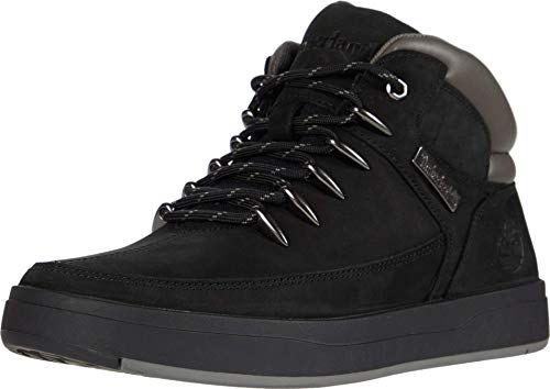 Timberland Timberland Men's Davis Square Hiker Hiking Boots, Black Nubuck, 6.5 UK