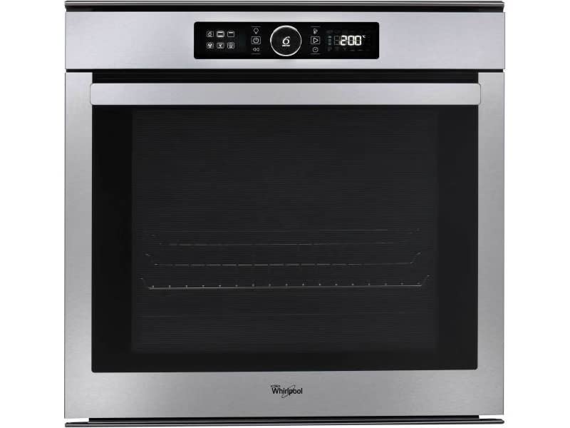 Four encastrable pyrolyse Whirlpool AKZM8530IX - Four multifonction / 73 litres / Classe A / Inox / Rails télescopiques / Injection de vapeur