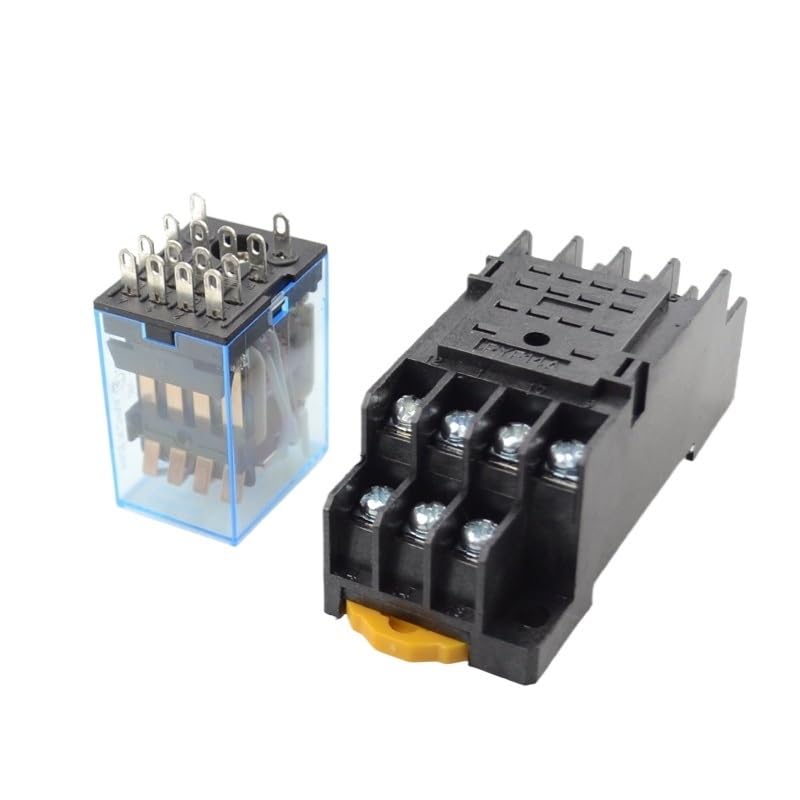 Relé MY4NJ microinterruptor de 14 pines 12V DC para cuadros eléctricos 6