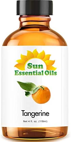 Tangerine Essential Oil (Huge 4oz Bottle) Bulk Tangerine Oil - 4 Ounce
