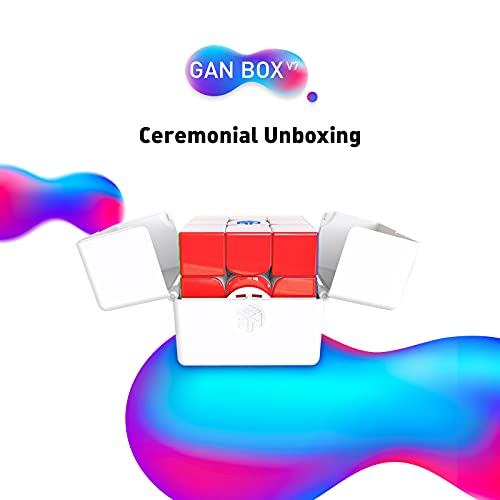 GAN 11 M Duo - Cubo de velocidade magnético 3 x 3 sem autocolantes e com acabamento fosco (primeiros