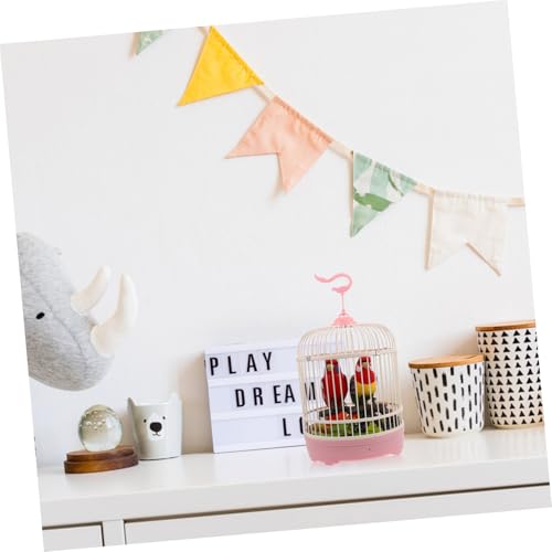 Cage à oiseaux interactive et autonome pour occuper calmement un enfant