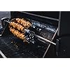 Napoleon Rotisserie Shish-Kebab Skewer Set - Fits Most Spit Rods, 6 skewers, 2 Rotisserie Plates, Does Not Include Rotisserie