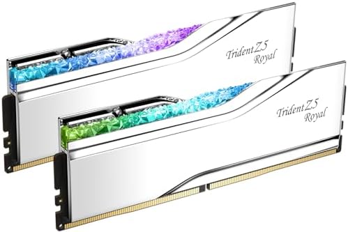 G.Skill Trident Z5 64 GB 6400 MHz DIMM DDR5 White Desktop Memory