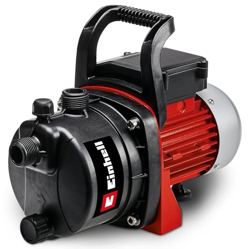 Einhell Garden Water Pump 650W Suitable for Sprinklers Irrigation Fountains and General Water Drainage 3.6 Bar Pressure 3 800 l/h Flow Rate 8m Max. Suction Height GC-GP 6538