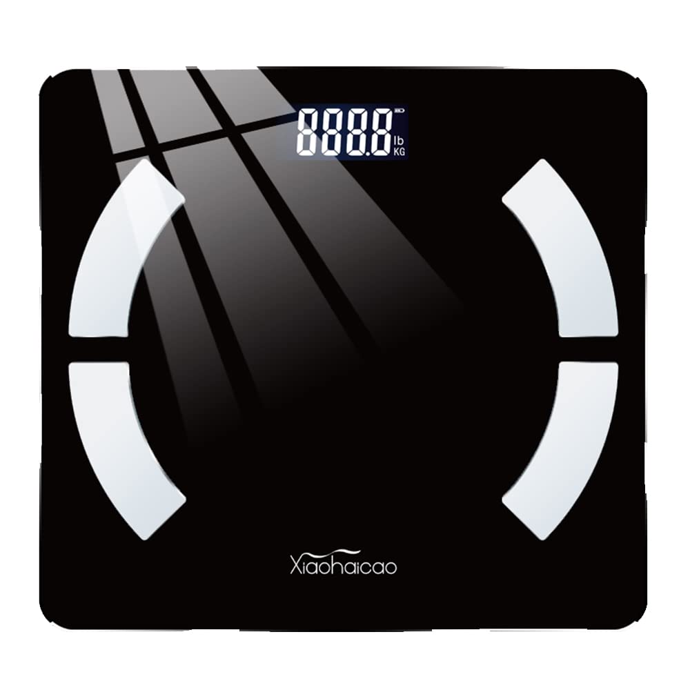 Bluetooth Body Fat Scale Smart BMI Scale Digital Bathroom Wireless Weight Scale Body Composition Analyzer with Smartphone App