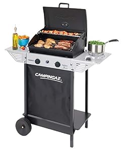 Campingaz Bbq A Roccia Lavica Xpert 100 Ls Plus Rocky, 98 X 48 X 124 Cm, Nero/Argento, ‎98 x 48 x 124 cm, 18 Kg