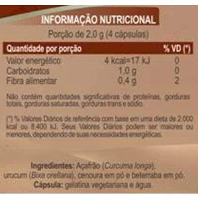 Kit 3 Cúrcuma Açafrão Unilife 60 Cápsulas