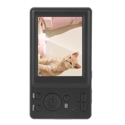 Fotocamera Digitale Compatta 4K per Vlogging con Messa a Fuoco Automatica e Zoom 16x Ampio Schermo da 2.7 Portatile full-hd 50 mega pixel