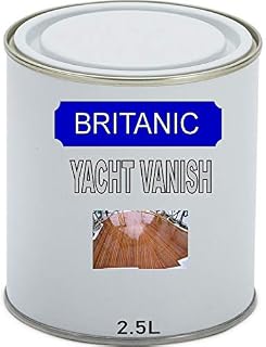 Polyurethane Clear Gloss Yacht Varnish - 2.5 litres
