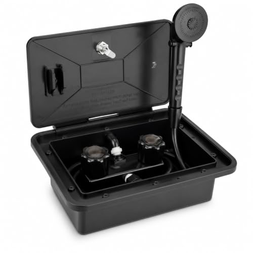 Caja de ducha exterior para caravana empotrada reemplazo directo autocaravana