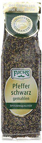Fuchs Pfeffer schwarz gemahlen, 2er Pack (2 x 70 g)