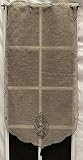Photo Gallery rido&co 1069.612 - tenda dritta in lino scuro con ricamo, larghezza ca. 60 cm, altezza ca. 120 cm Photo Gallery rido&co 1069.612 - tenda dritta in lino scuro con ricamo, larghezza ca. 60 cm, altezza ca. 120 cm