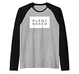 Camiseta vegana con eslogan Camiseta Manga Raglan