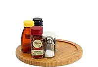 Algopix Similar Product 1 - YBM Home Bamboo Wooden NonSkid Spinner