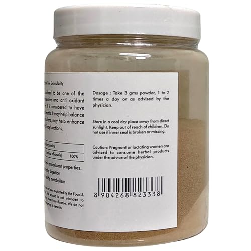 Herbal Hills Amla Powder, (200 gm Pack) | Supports Skin Glow, Hair Strength & Immunity Boost | Amla Churna For Natural Beauty & Wellness with Indian Gooseberry Fruit